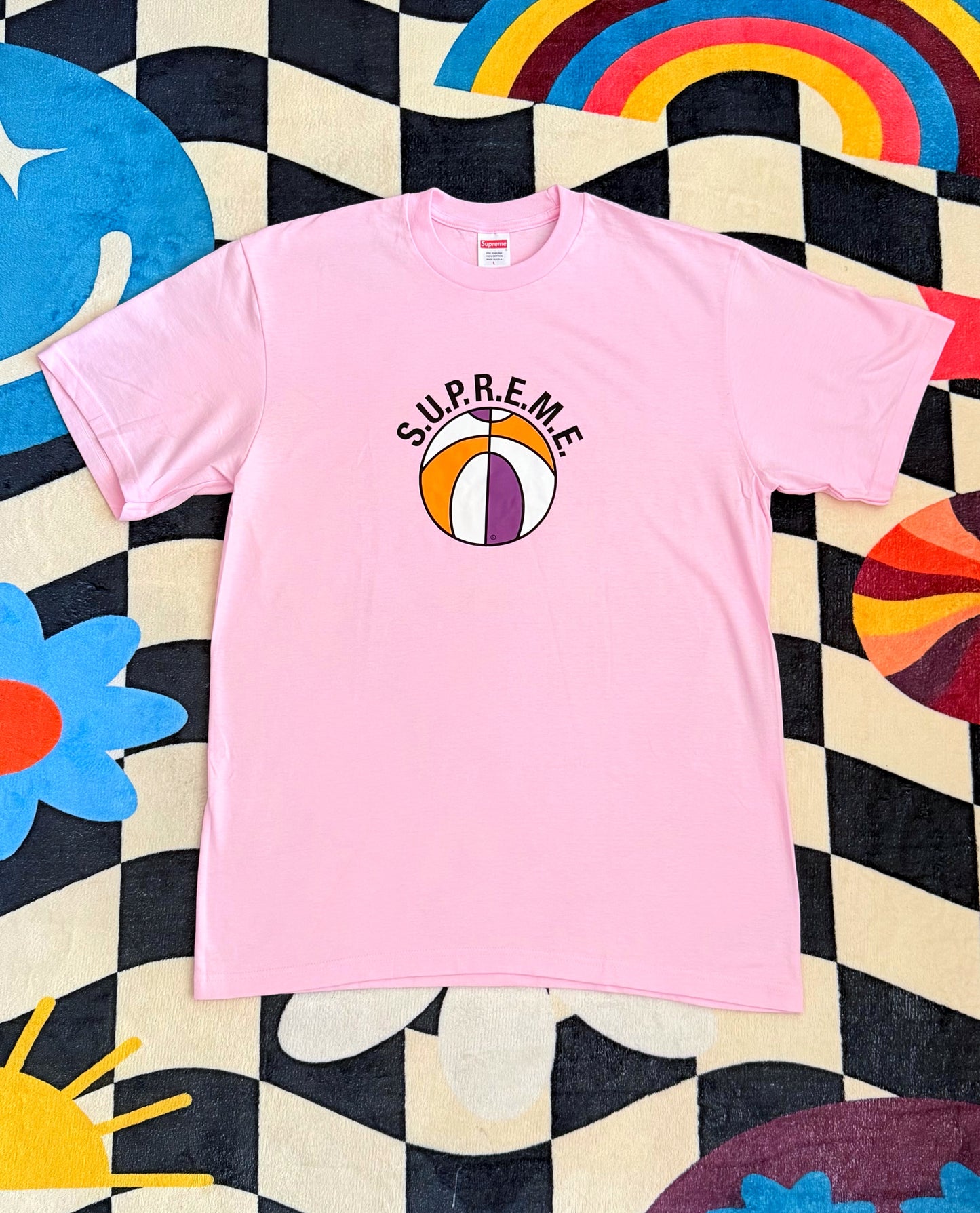 Supreme League Tee – Light Pink