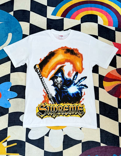Supreme Grim Reaper Tee — White