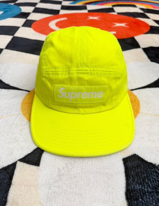 Supreme Washed Chino Twill Camp Cap