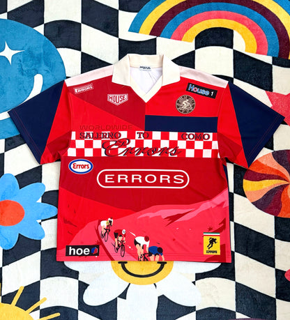 House of Errors San Remo Como Cycling Jersey – Red
