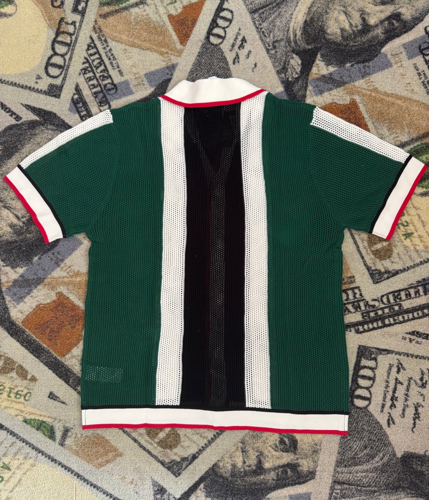 Casablanca Striped Mesh Shirt