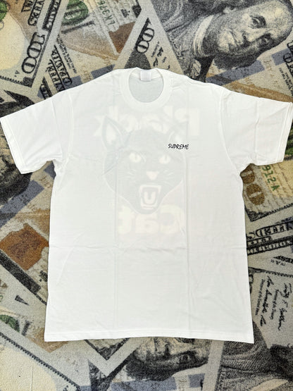 Supreme Black Cat Tee – White