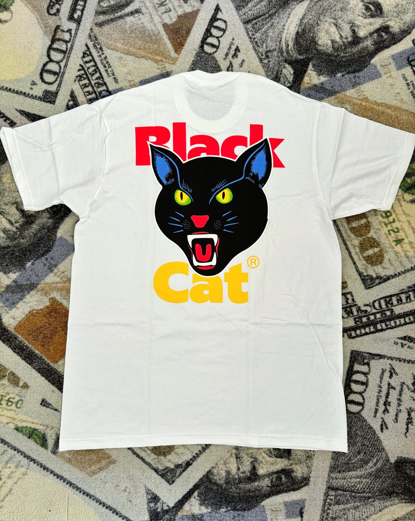 Supreme Black Cat Tee – White