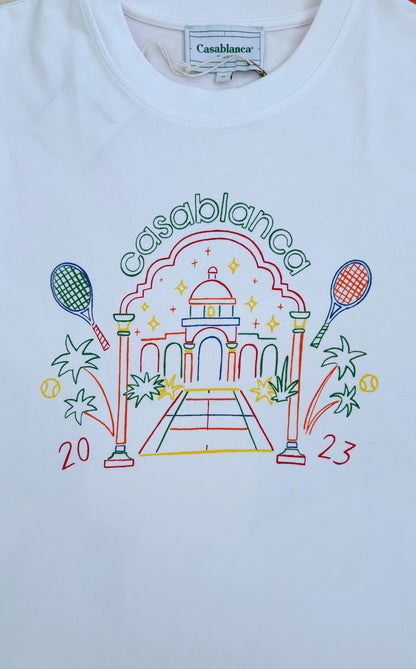 Casablanca Rainbow Crayon Temple T-Shirt