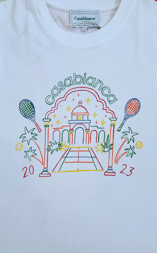 Casablanca Rainbow Crayon Temple T-Shirt