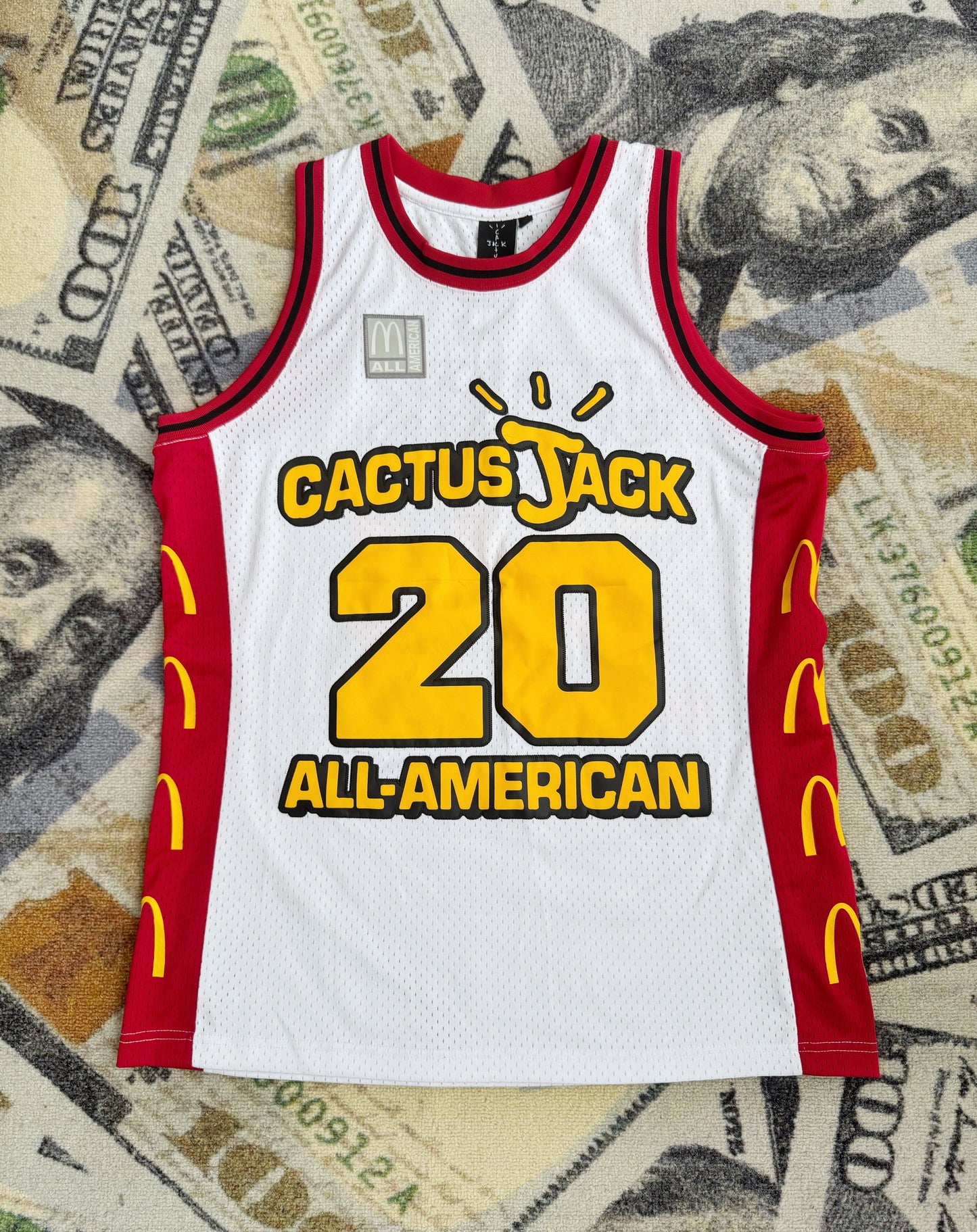 Travis Scott x McDonald’s Cactus Jack All-American Tank Top