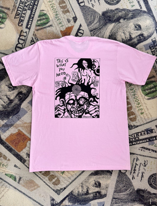 Supreme Fuckin Blowout Tee Pink