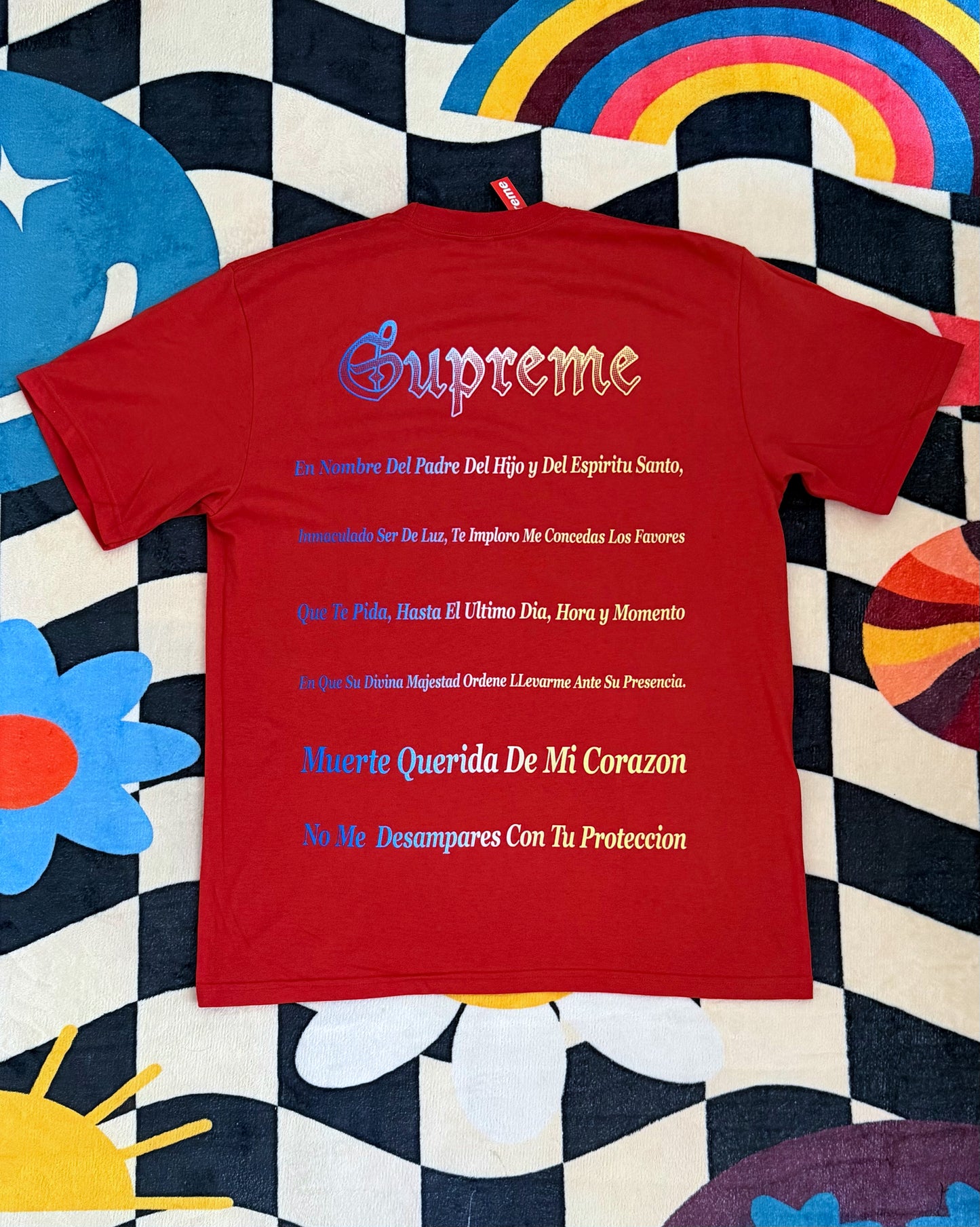 Supreme Grim Reaper Tee — Red