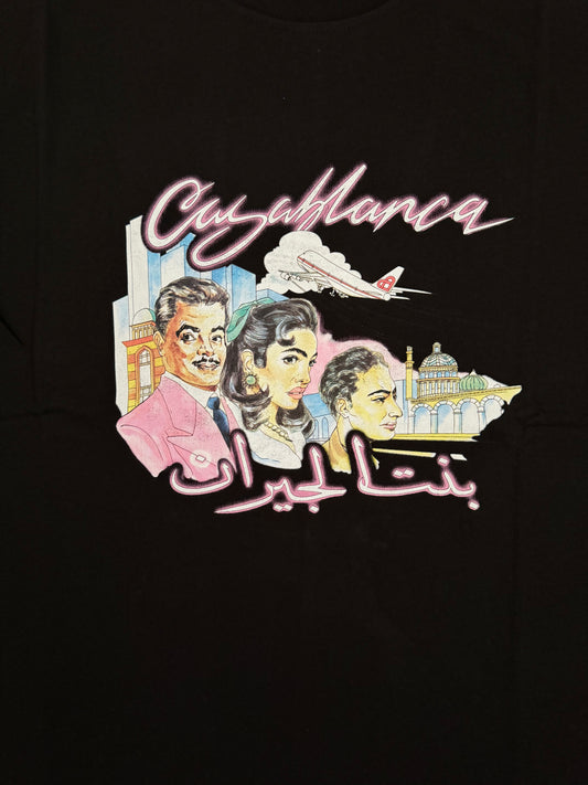 Casablanca Graphic T-Shirt – Black
