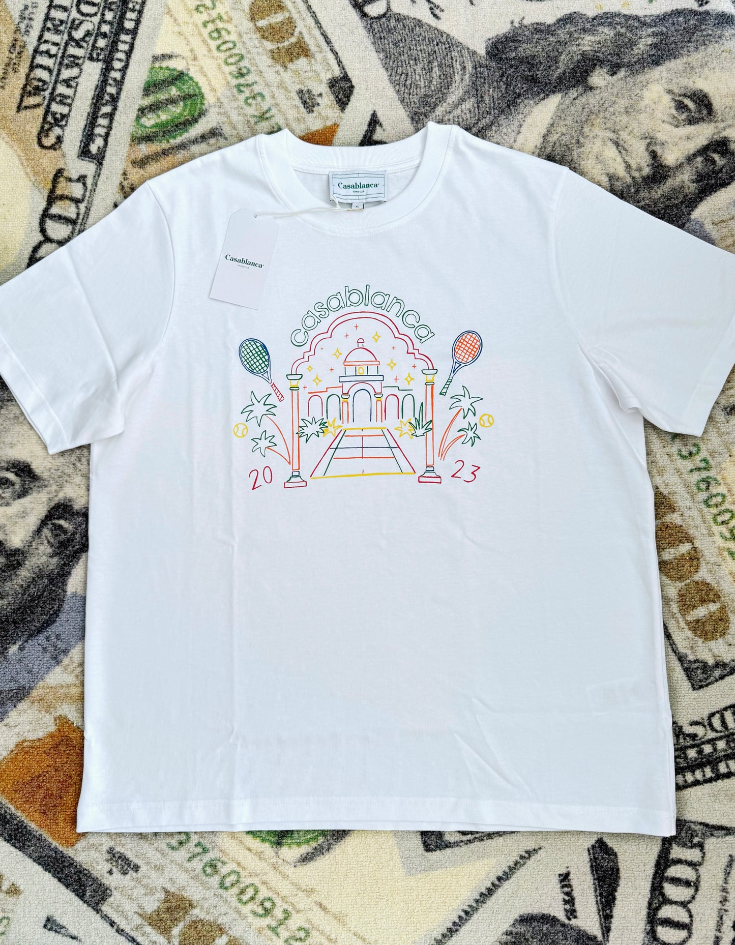 Casablanca Rainbow Crayon Temple T-Shirt