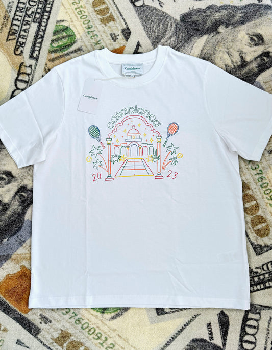 Casablanca Rainbow Crayon Temple T-Shirt