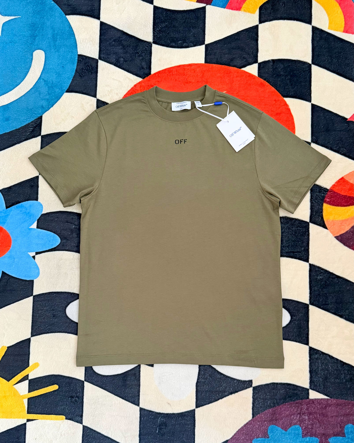 Off-White Rubber Arrows Slim Tee – Green
