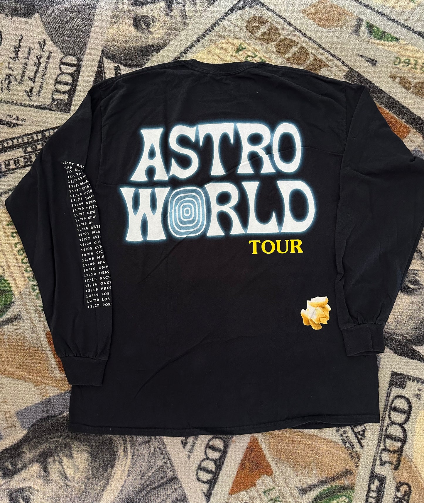Travis Scott Invitational L/S T-Shirt – Black