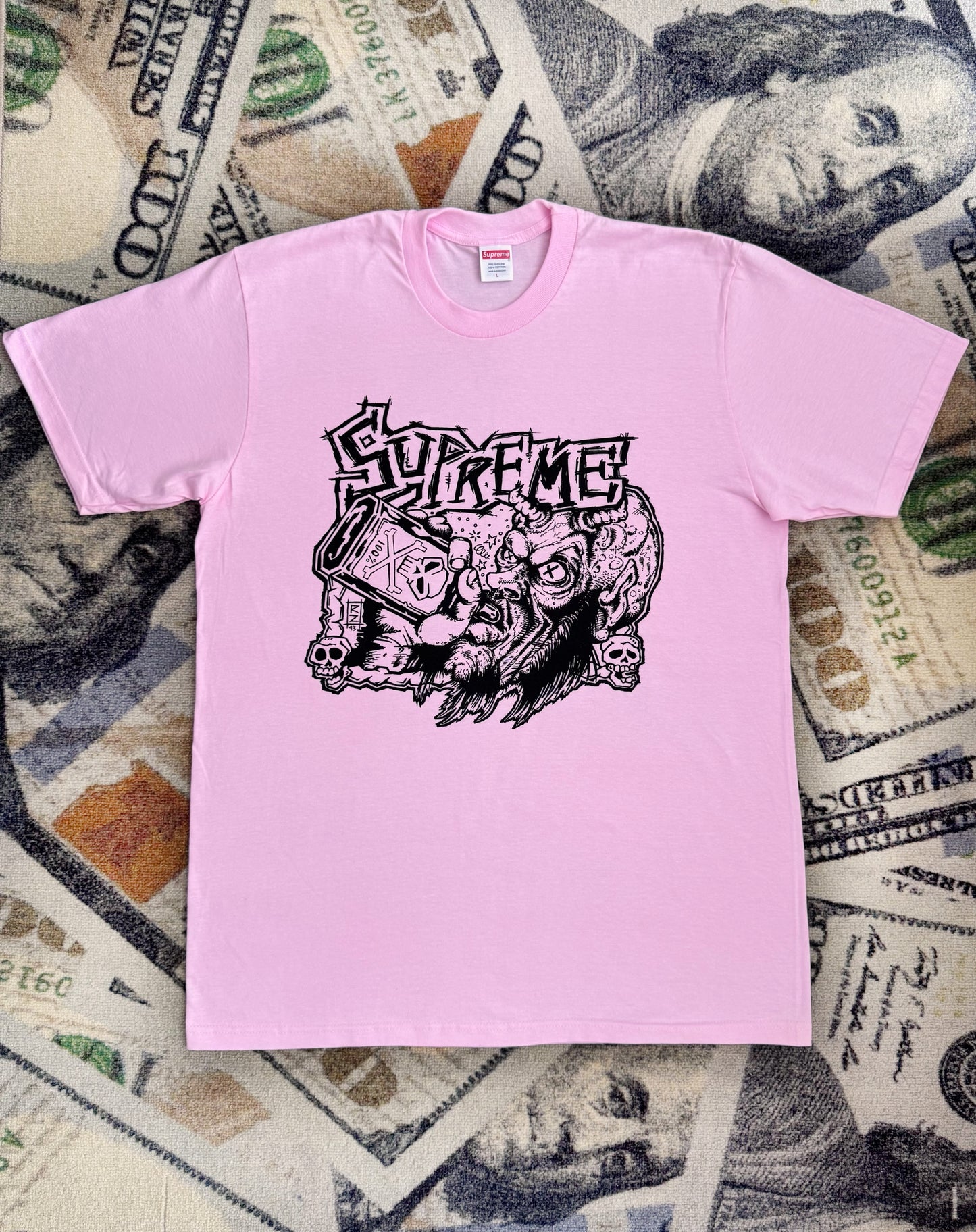 Supreme Fuckin Blowout Tee Pink