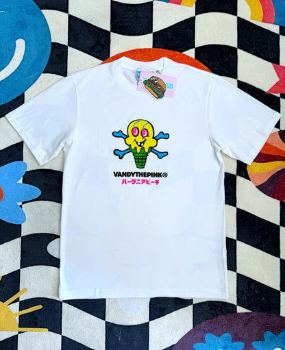 Icecream x Vandy Cones Bones Tee