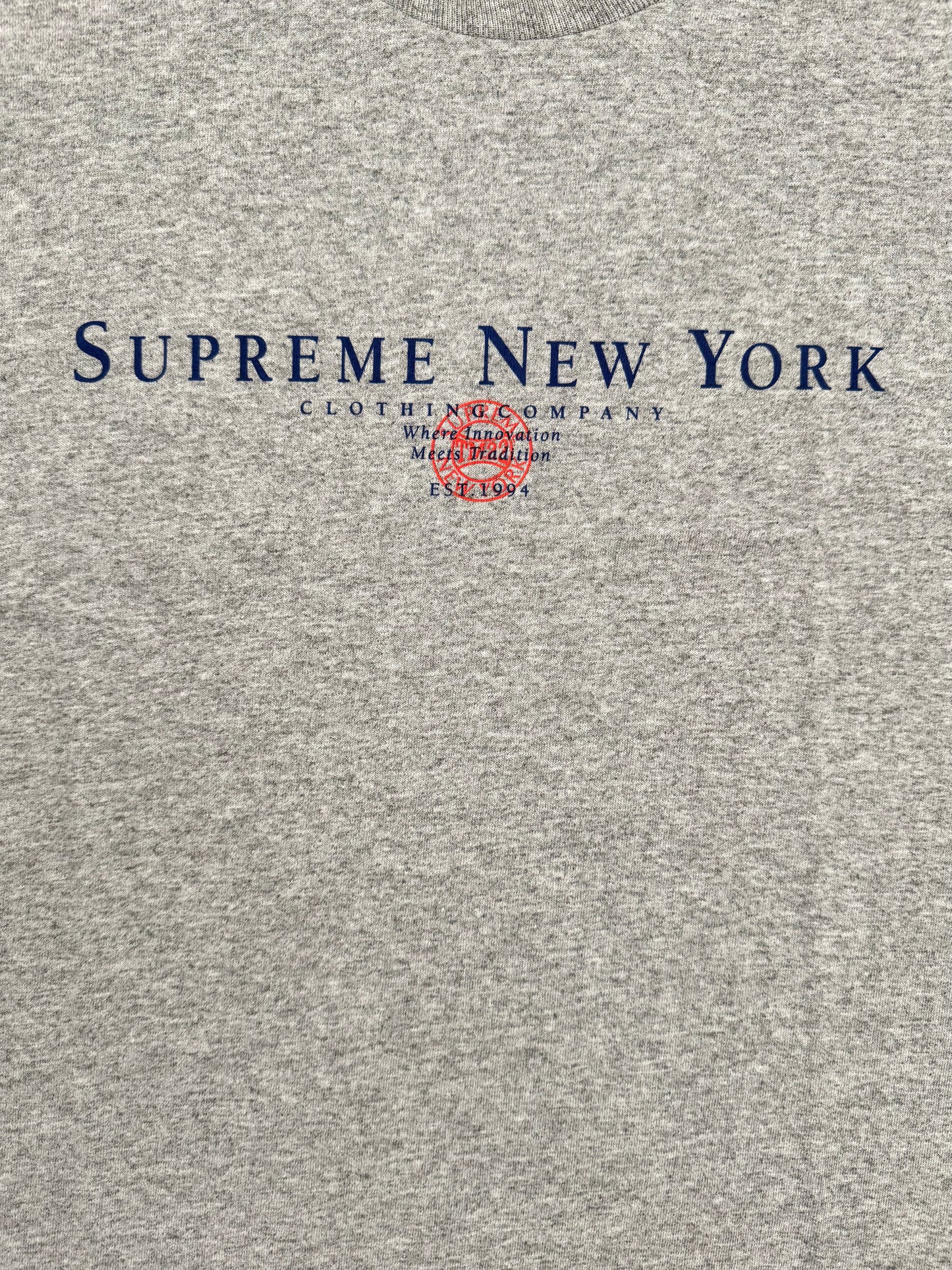 Supreme Tradition Tee – Heather Grey