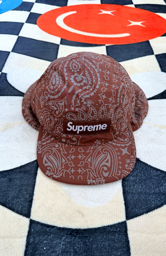 SUPREME REFLECTIVE BANDANA SUNSHIELD CAMP CAP