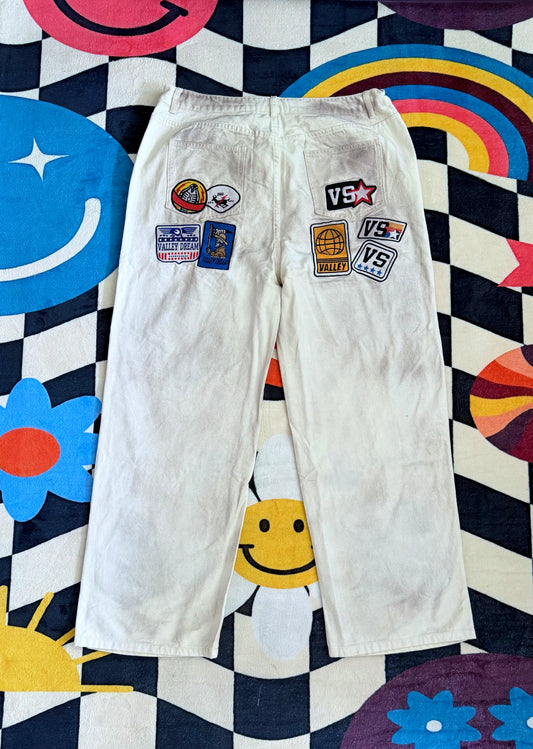 Vale Forever 1980s Painters Shorts – Multi