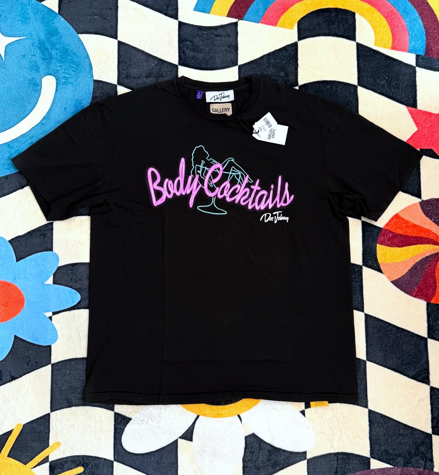 Gallery Dept. Body Cocktails Tee – Black
