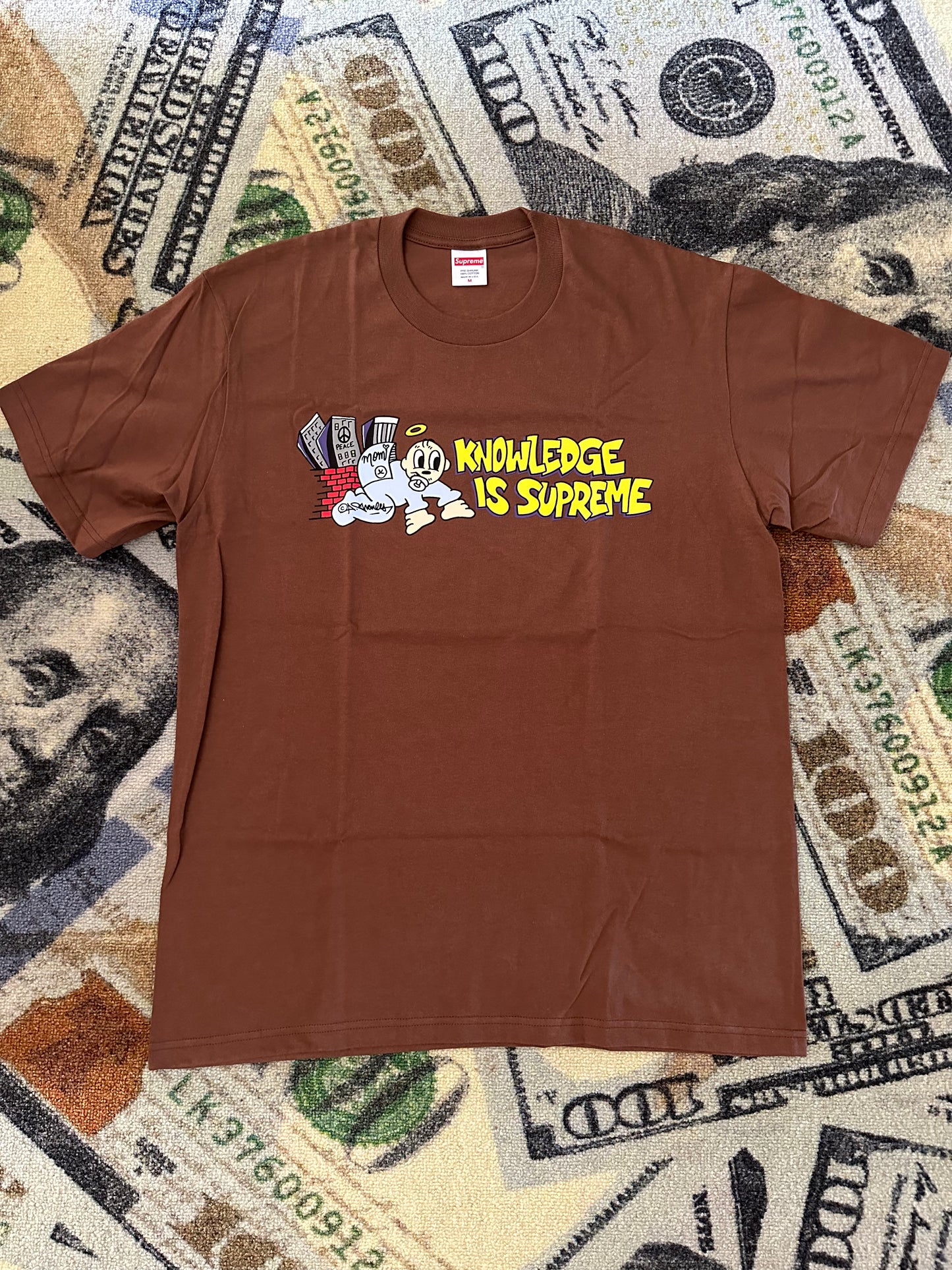 Supreme Knowledge Tee – Brown