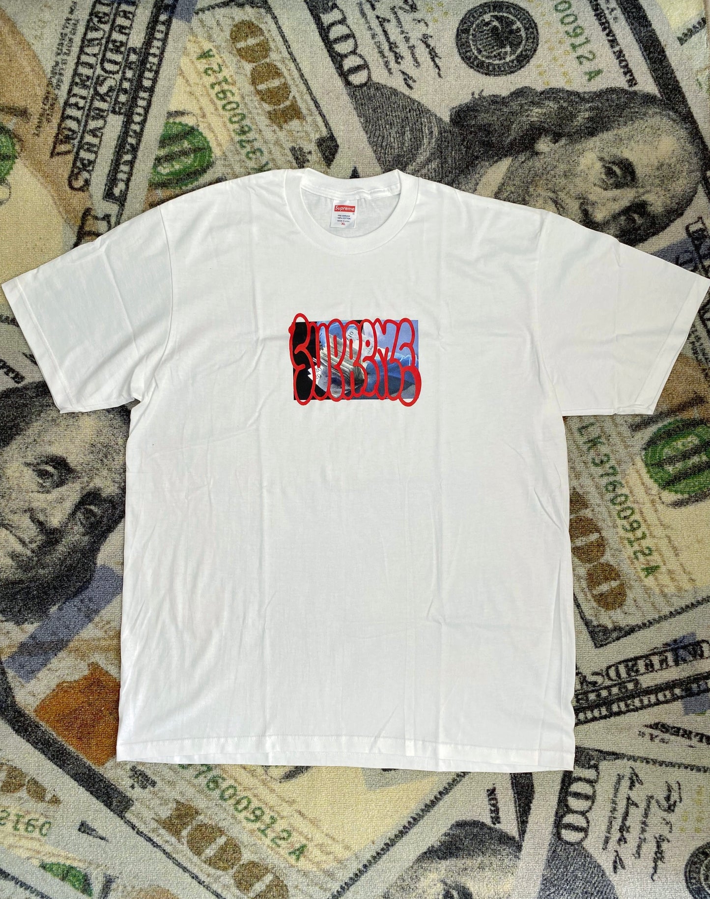 Supreme Payment Tee – White