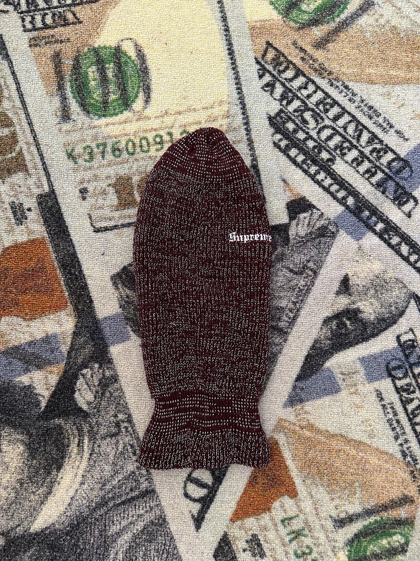 Supreme Lurex Balaclava – Black