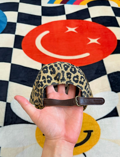 Supreme Washed Chino Twill Camp Cap – Leopard
