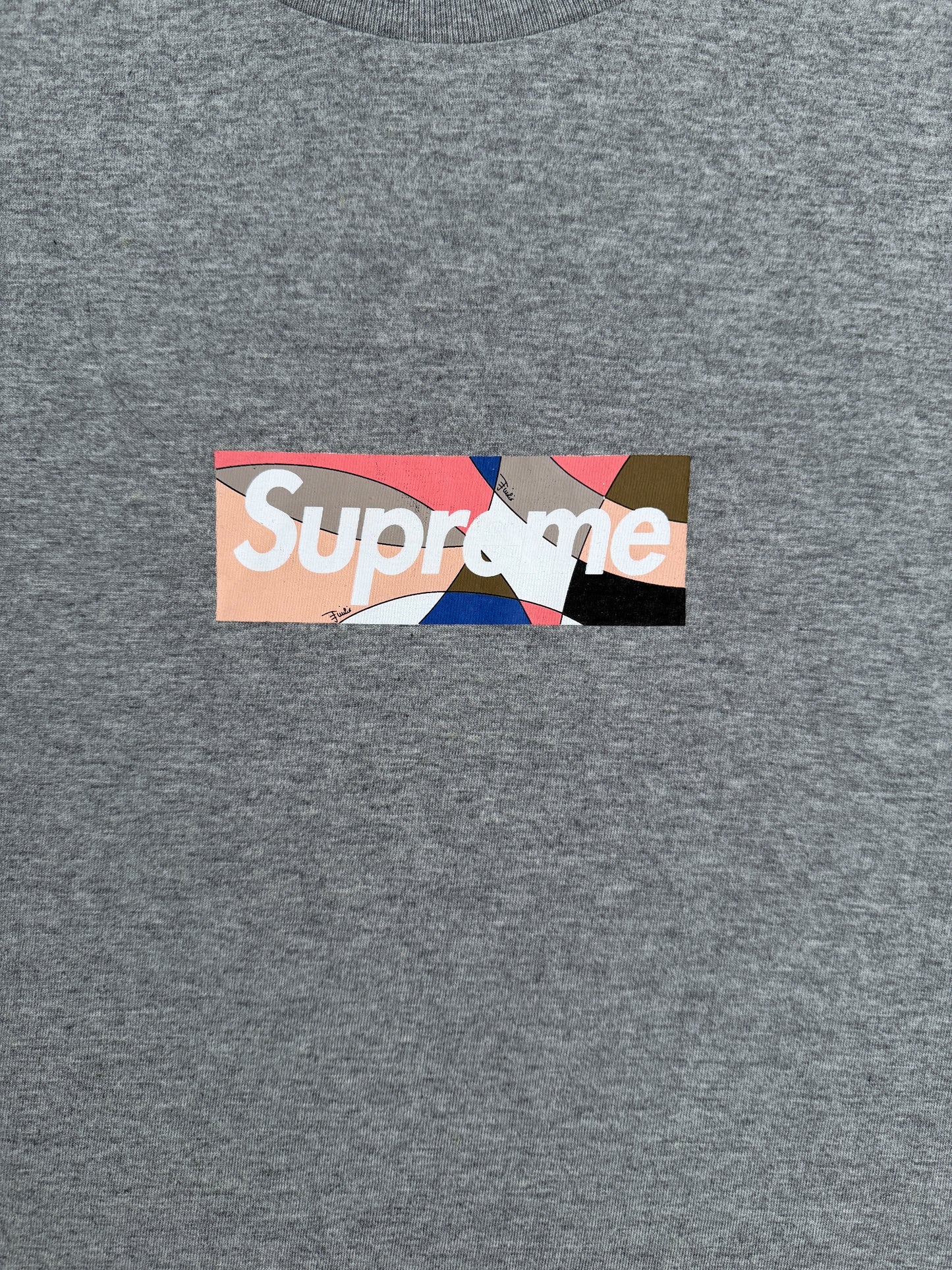 Supreme x Emilio Pucci Box Logo Tee