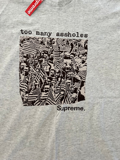 Supreme Not Sorry Tee – Heather Grey