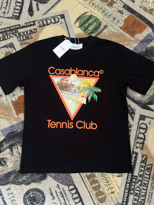 Casablanca Afro Cubism Tennis Club T-Shirt