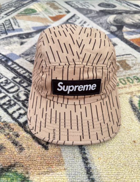 Supreme Military Camp Cap – Tan Raindrop