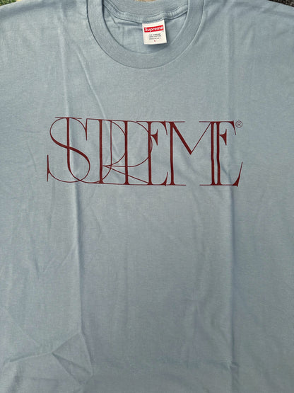 Supreme Trademark Tee – Dusty Blue