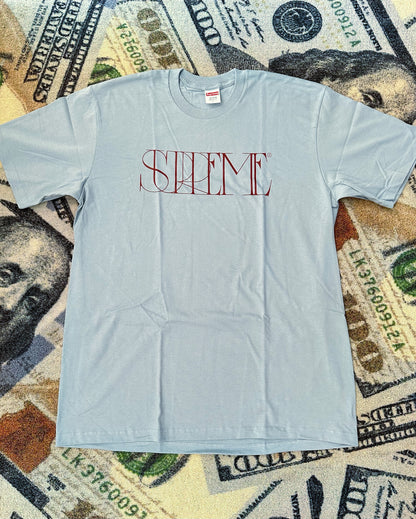Supreme Trademark Tee – Dusty Blue