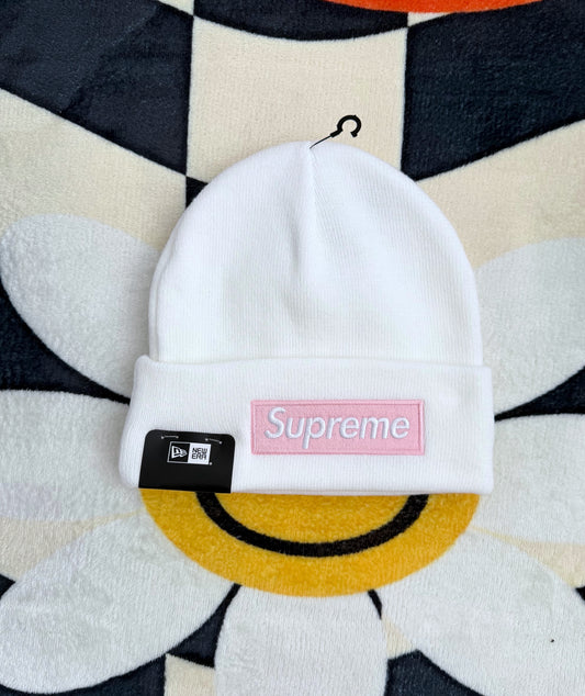 Supreme x New Era Box Logo Beanie