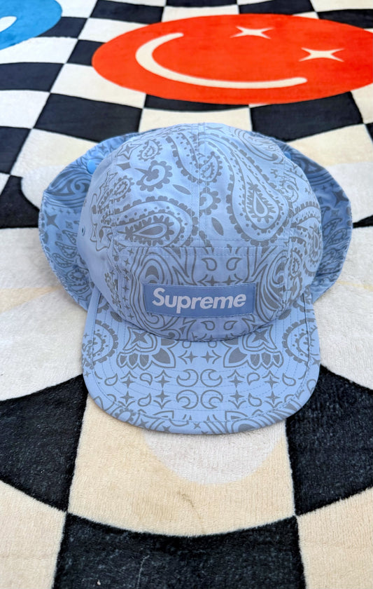 SUPREME REFLECTIVE BANDANA SUNSHIELD CAMP CAP