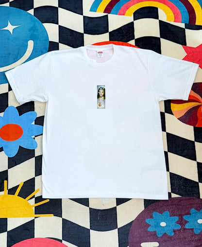 Supreme Prayer Card Box Logo Tee – White