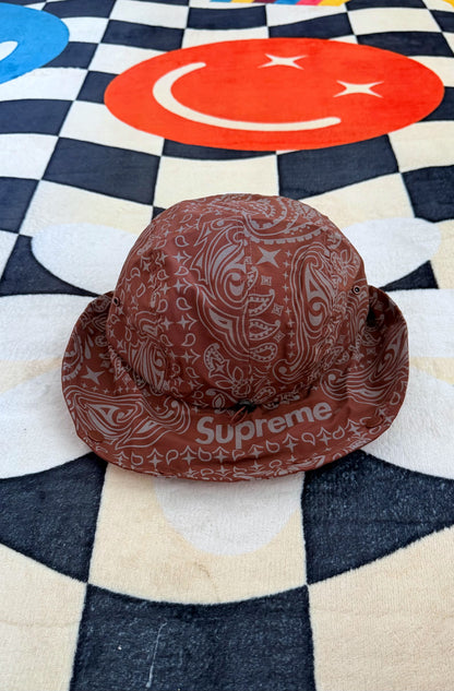 SUPREME REFLECTIVE BANDANA SUNSHIELD CAMP CAP