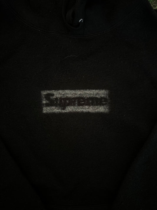 Hoodie Supreme Doble Faz Box Logo Black
