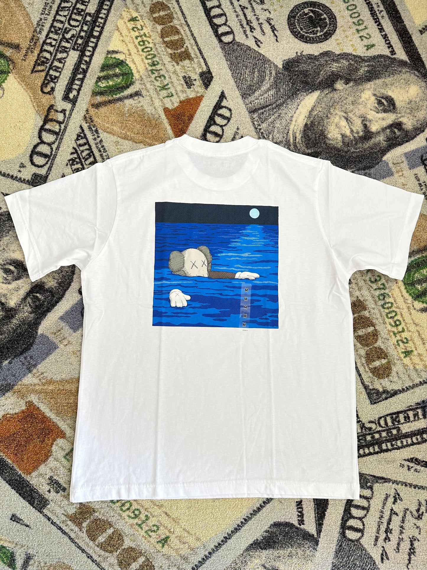 KAWS x UNIQLO UT Artbook Cover T-Shirt – White