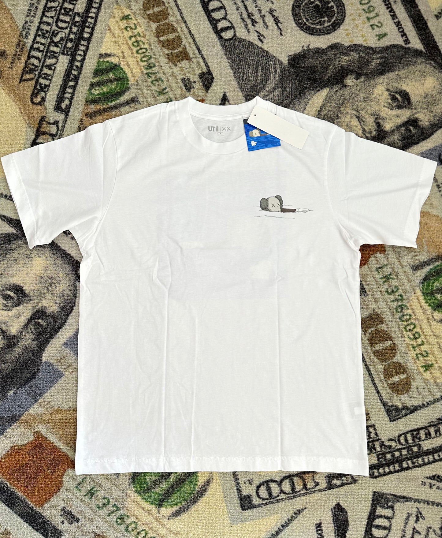 KAWS x UNIQLO UT Artbook Cover T-Shirt – White