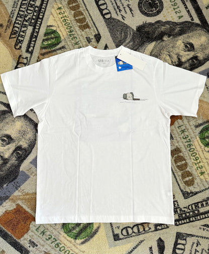 KAWS x UNIQLO UT Artbook Cover T-Shirt – White