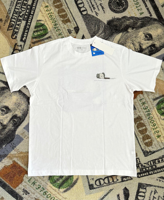 KAWS x UNIQLO UT Artbook Cover T-Shirt – White