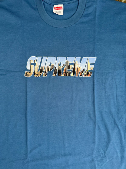 Supreme Gotham Tee – Faded Blue