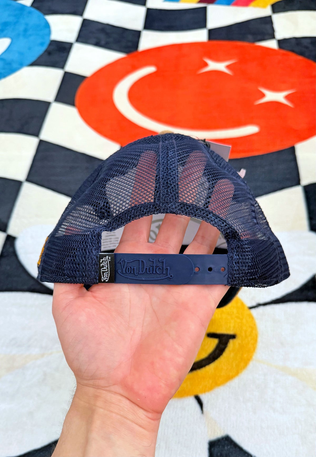 Von Dutch Highway Denim Trucker Hat – Pacific Blue