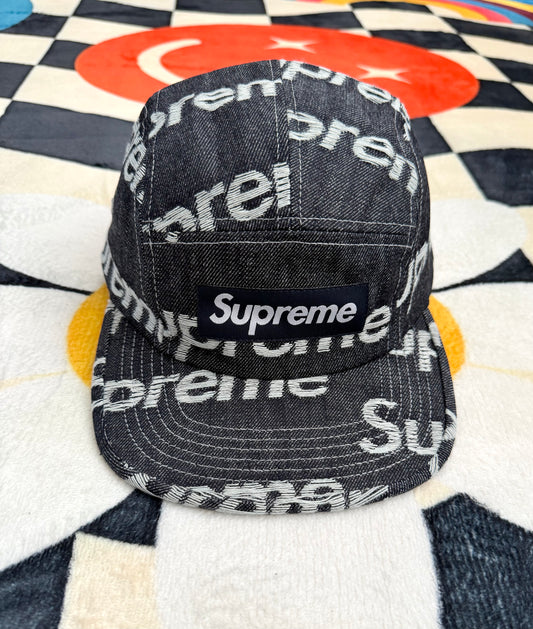 Supreme Jacquard Camp Cap
