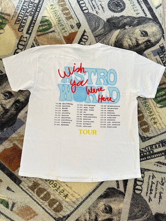 Travis Scott No Bystanders T-Shirt – White