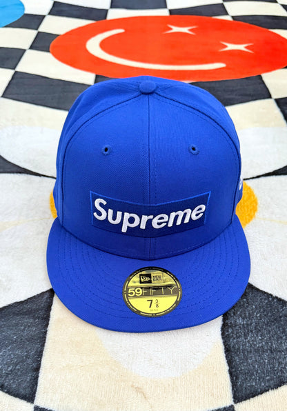 Supreme Ghostface Box Logo New Era 59FIFTY Cap Blue