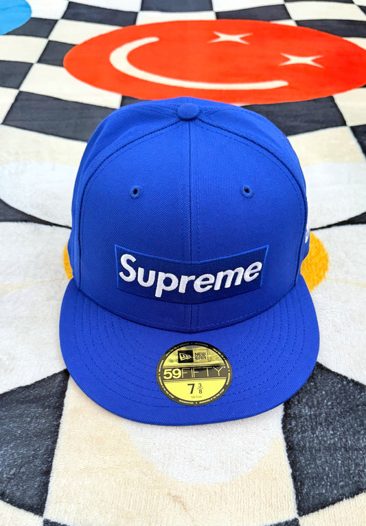 Supreme Ghostface Box Logo New Era 59FIFTY Cap Blue