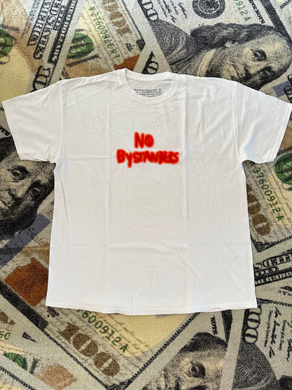 Travis Scott No Bystanders T-Shirt – White