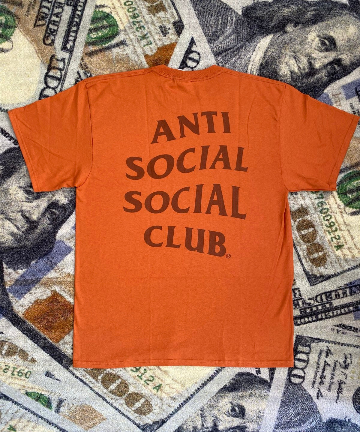 Anti Social Social Club x Undefeated Still Paranoid Tee – Orange